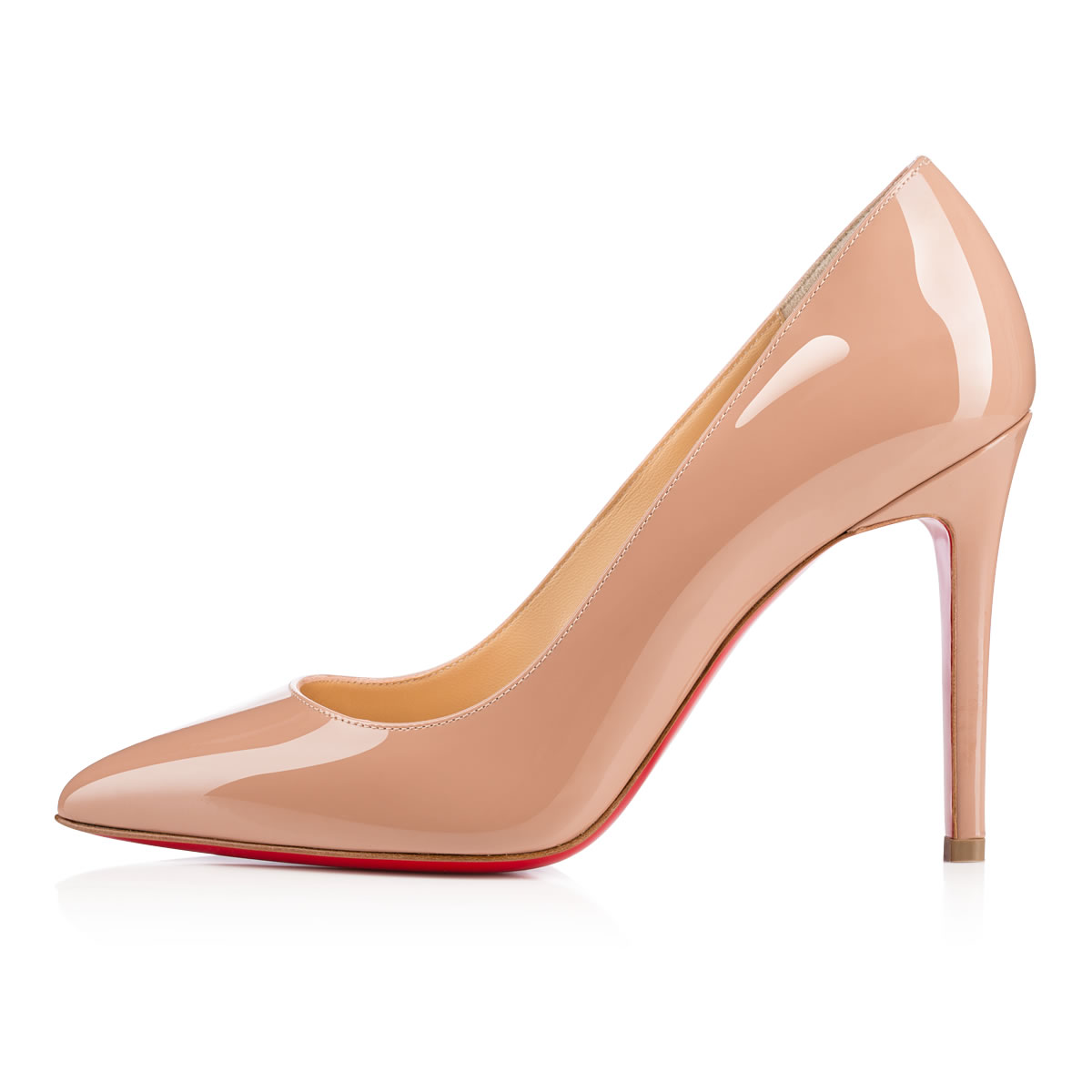 Zapatos De Salon Christian Louboutin Pigalle Mujer Beige | 70Y3W0Tp