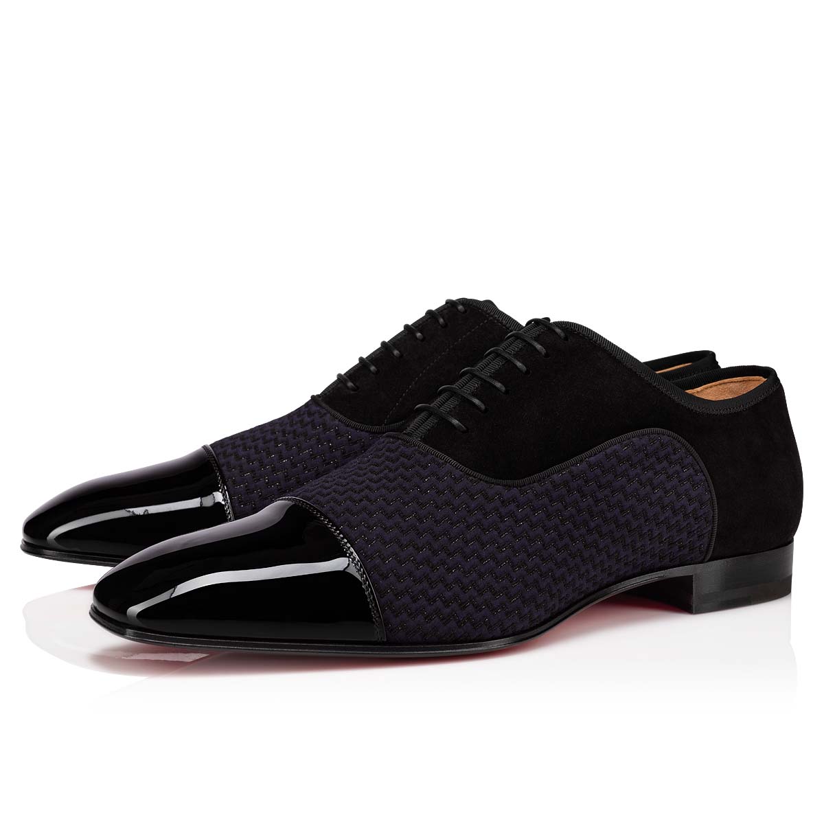 Zapatos con Cordones Christian Louboutin Greggo Hombre Negros | J86czug0