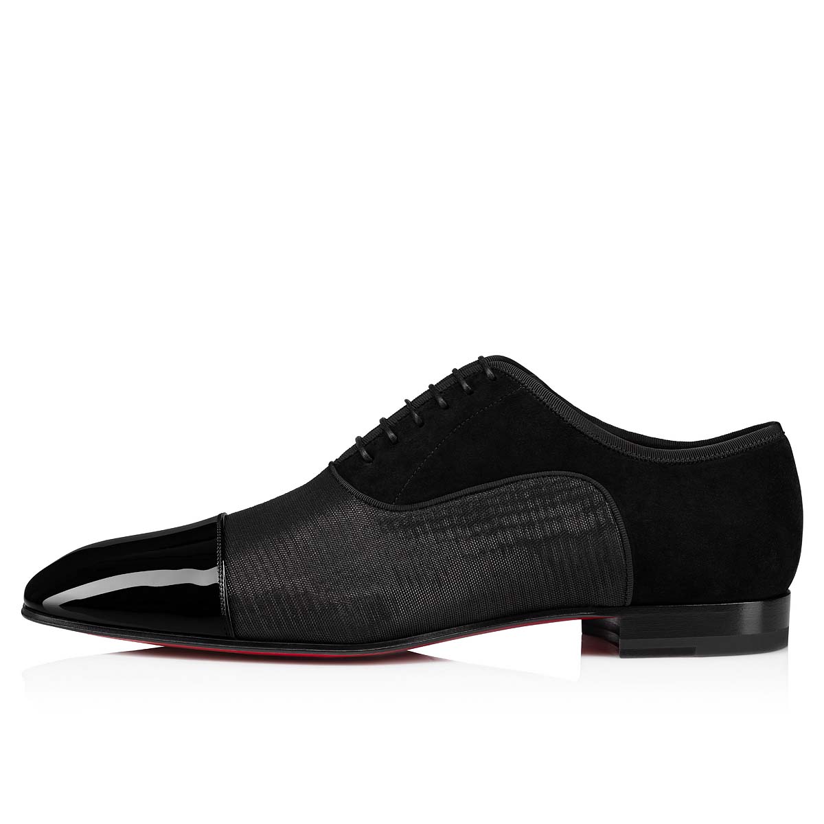 Zapatos con Cordones Christian Louboutin Greggo Hombre Negros | MROxbwLm