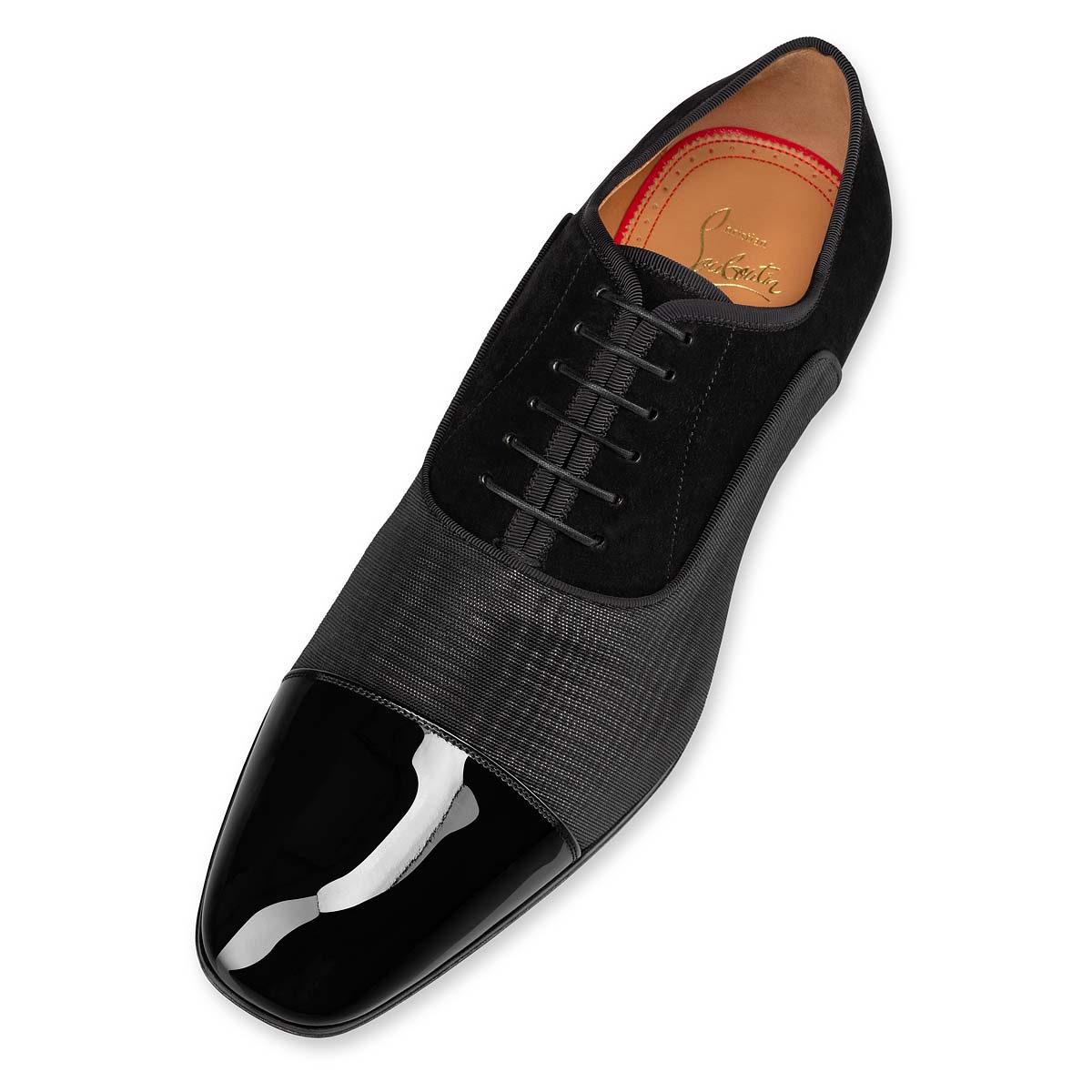 Zapatos con Cordones Christian Louboutin Greggo Hombre Negros | MROxbwLm