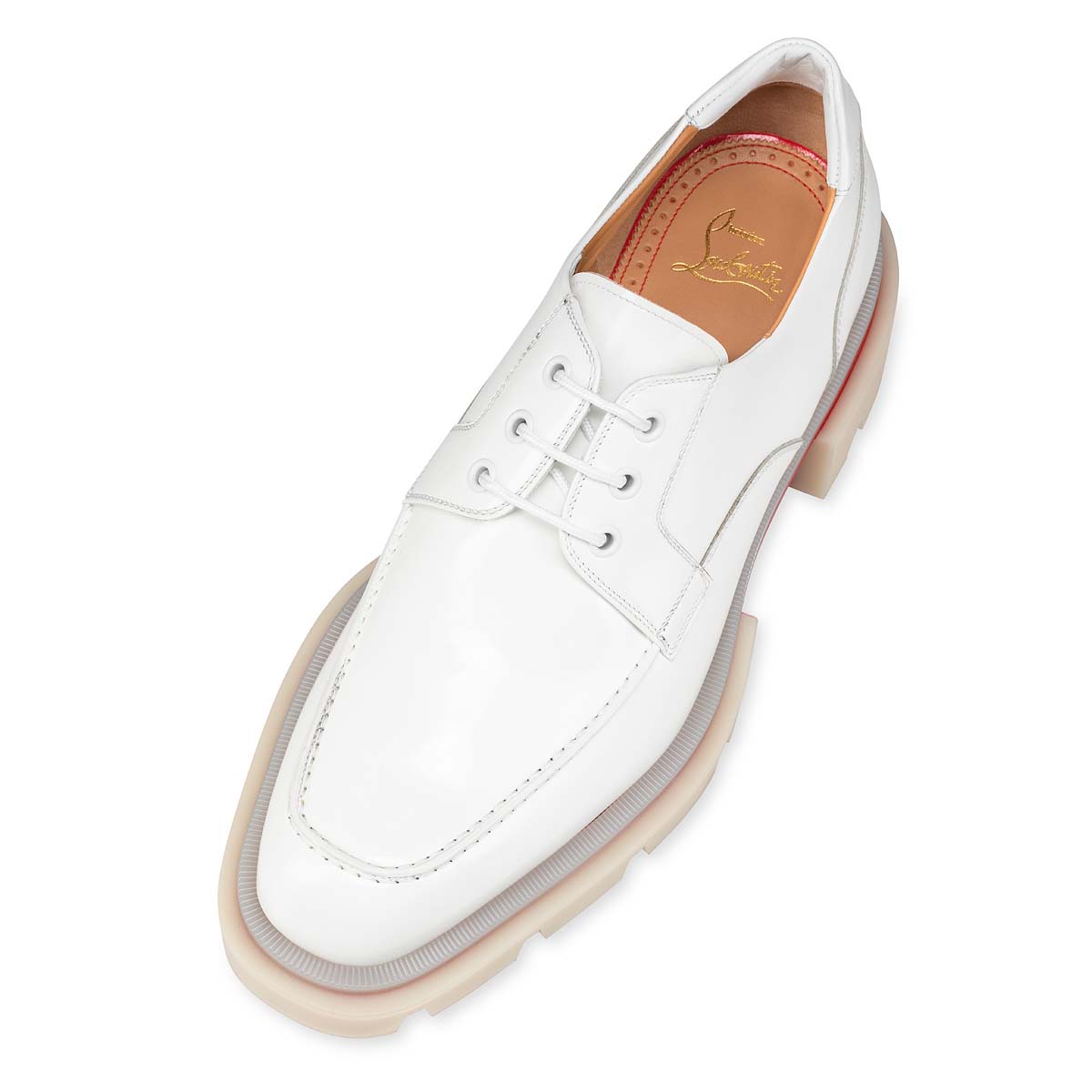 Zapatos con Cordones Christian Louboutin Our Georges L Hombre Blancos | bDSx97mJ