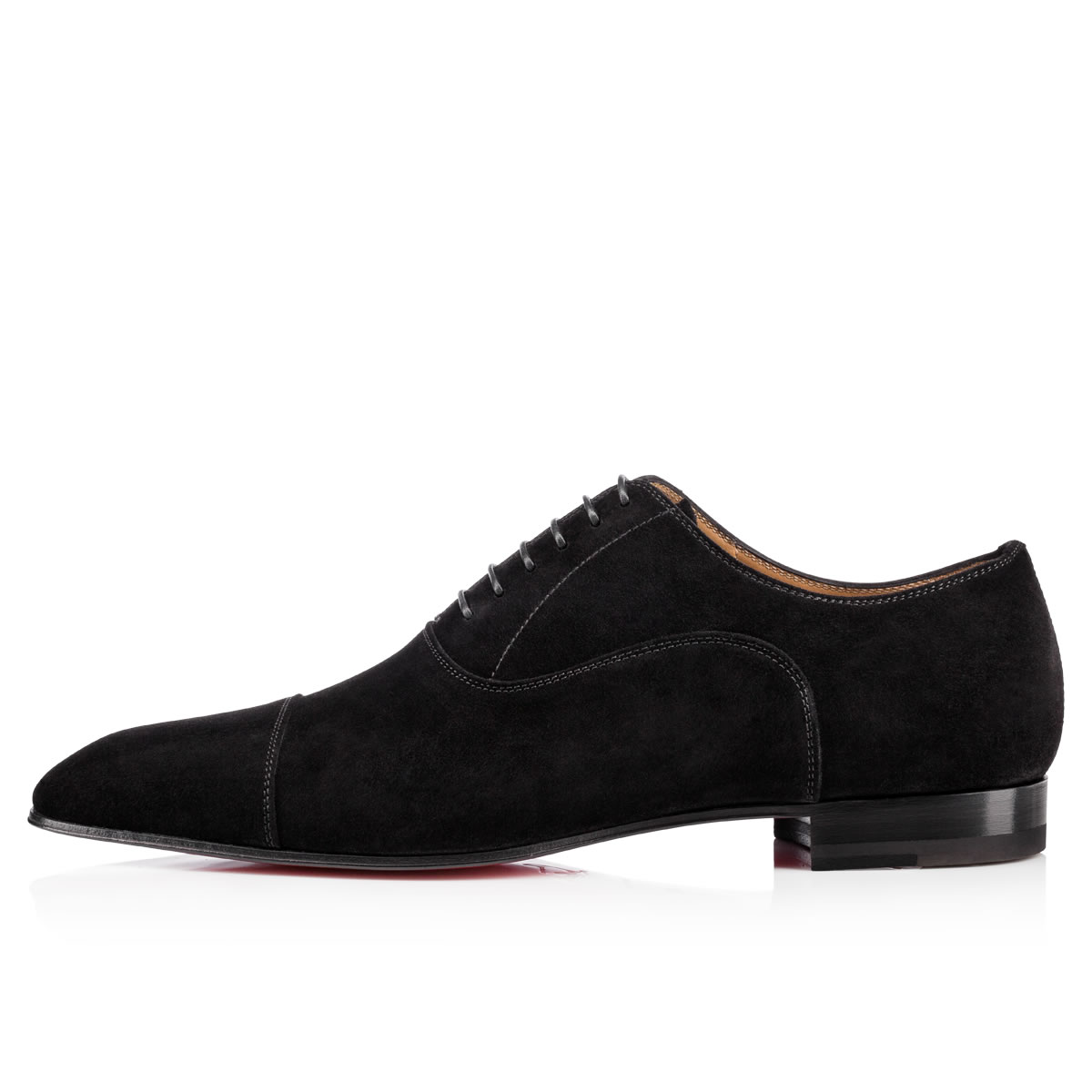 Zapatos con Cordones Christian Louboutin Greggo Hombre Negros | q8D3I261