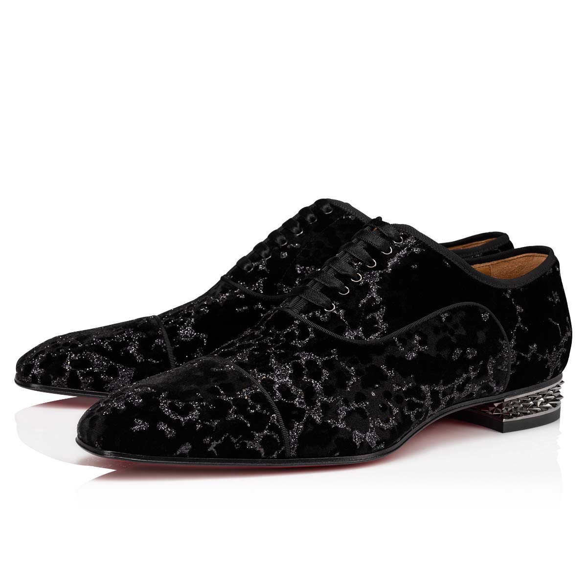 Zapatos con Cordones Christian Louboutin Greggyrocks Hombre Negros | rb5TPHsT